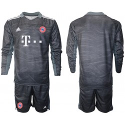 Camisola Bayern de Munique Guarda-redes Criança Equipamento Segundo 2021-2022 Manga Comprida